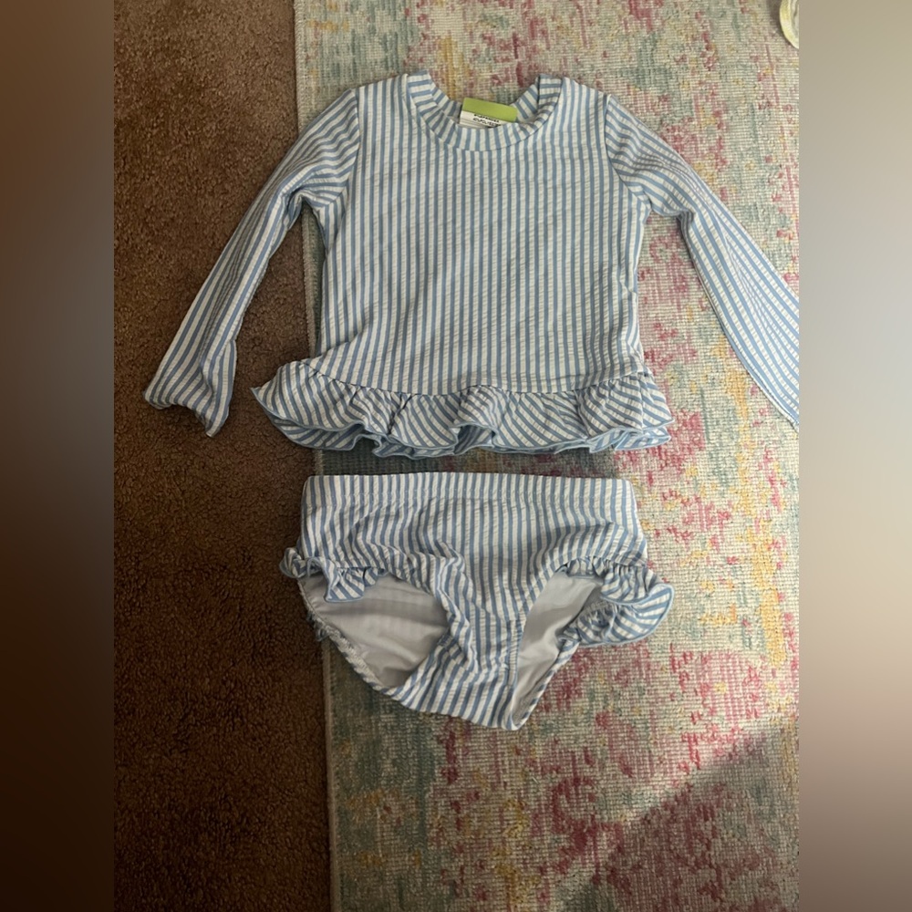 Classic Whimsy Seersucker Two Piece